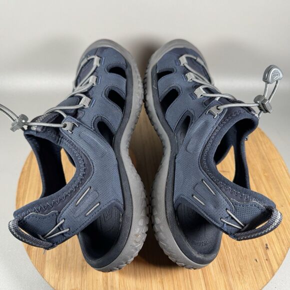 S Keen SOLR‎ Sandals Men's Size 9 Solr Sandal Shoes Blue Grey - Picture 5 of 7